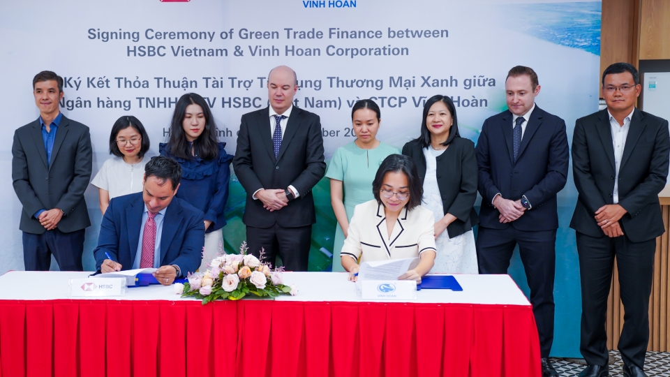 HSBC’s first green trade facility in Vietnamese seafood industry